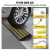 VEVOR Rubber Curb Ramp for Driveway 1 Pack, 15T Heavy Duty Sidewalk Curb Ramp
